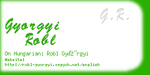 gyorgyi robl business card